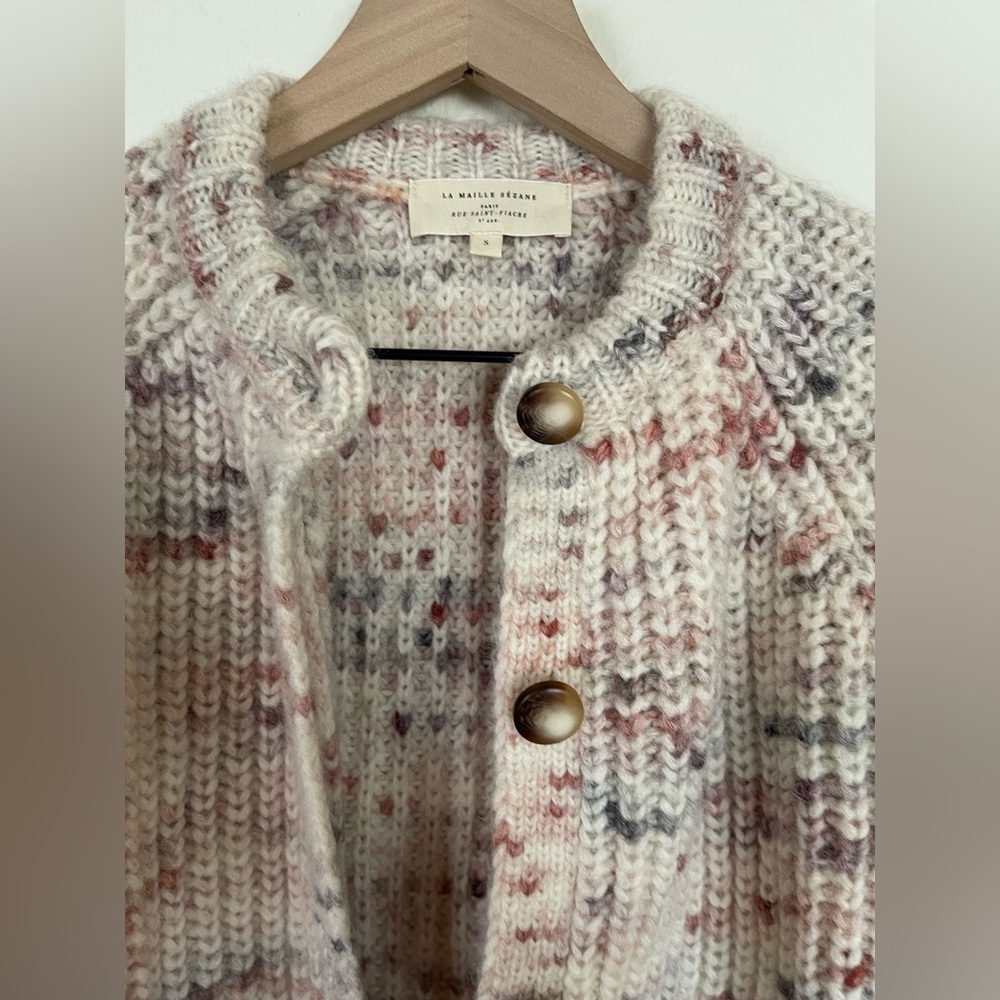 Sezane Pierre Cardigan in Multicolor size S - Picture 5 of 7